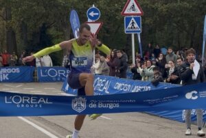 Dani Arce y Cristina Ruiz firman las victorias burgalesas en la BURGOS 10K